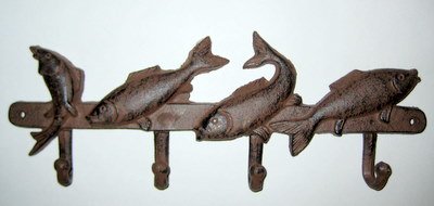 Cast Iron Fish Hooks